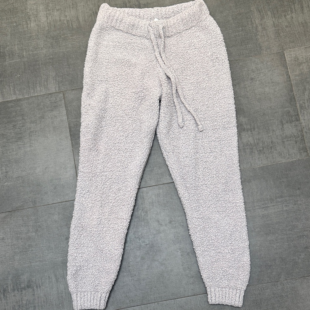 Bare Necessities Plush PJ Pants - Light Gray